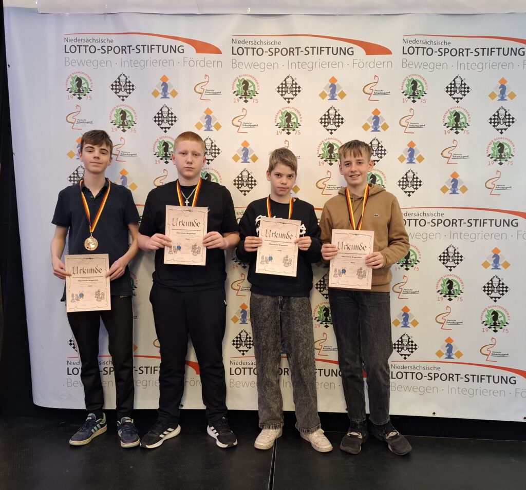 Oberschule Wagenfeld mit sehr erfolgreicher Schachsaison